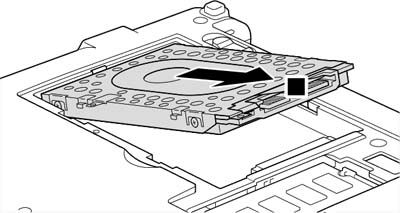 Как разобрать ноутбук Lenovo IdeaPad S9e/S10e/S10 (17)